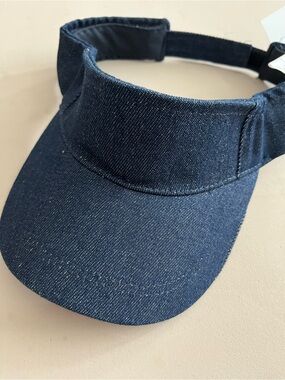 Navy Denim Jean Visor
